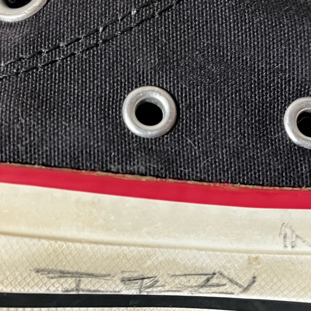 Converse Gorillaz X Chuck Taylor All Star Murdoc Mens Sz 4 Womens 6 RARE black - Picture 11 of 16
